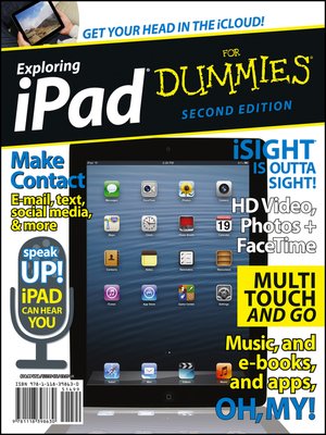 cover image of Exploring iPad For Dummies